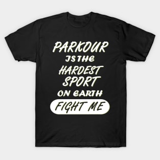 Free Parkour Triathlon Athlete Girls Women T-Shirt